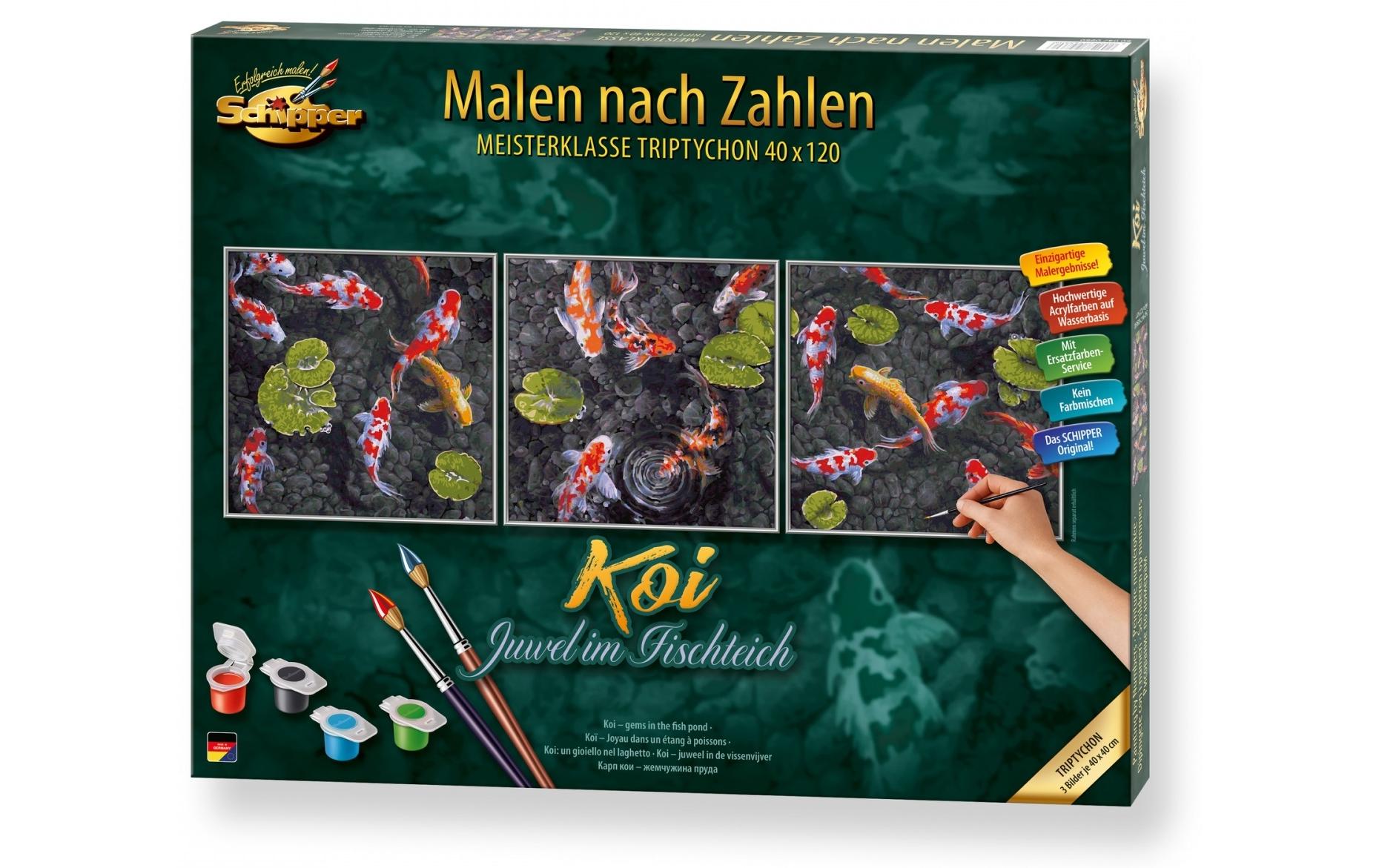 MNZ - Koi Juwel im Fischteich (Tript.)