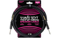 Ernie Ball 6072 Boxenkabel gerade/gerade, schwarz, 1,8m