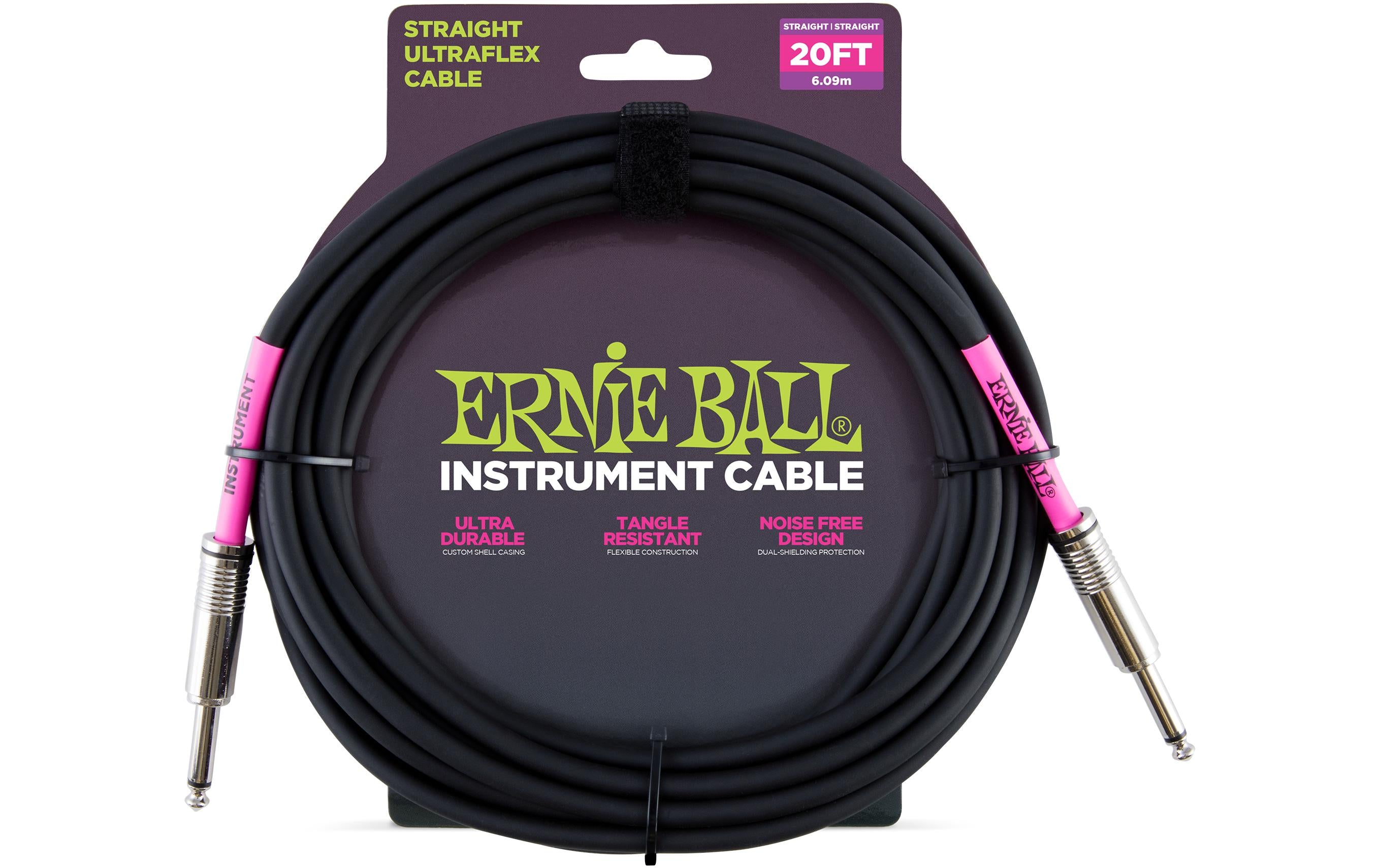 Ernie Ball 6046 Kabel Kabel, 6.09 m, schwarz