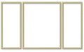 MNZ - Alurahmen Tripty. Gold 50 x 80 cm