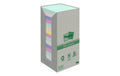 3M Post-it Recycling Notes farbig 16 Blöcke à 100 Blatt, 76x76mm