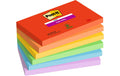 3M Post-it Super Sticky Playful Collection 6 Blocks à 90 Blatt ,127x76mm