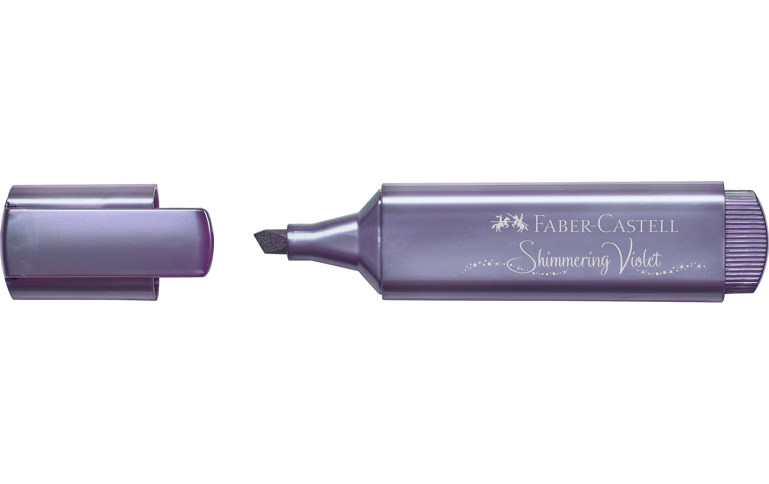 Faber-Castell Textliner 1546 shimmering violet, Metallic