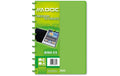 Adoc Sichtbuch Bind-Ex Transparent A4, grün