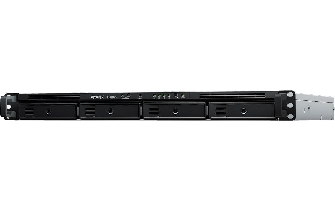 Synology RS822RP+, 4-bay NAS Redundantes Netzteil, Quad-Core 2.1 GHz