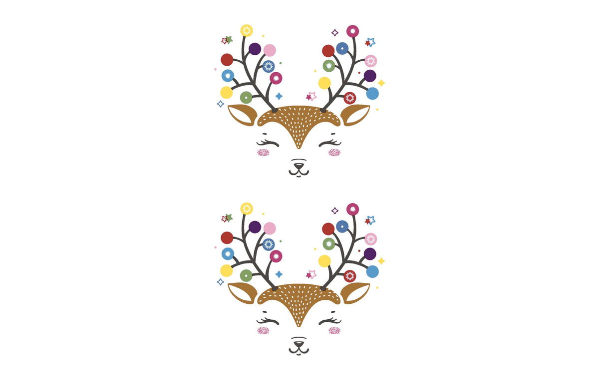 Paper + Design Colourful Deer Taschentücher 1 Päckchen à 10 Taschentücher