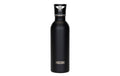 KOOR Flasche 1000ml schwarz Halm Stainless Steel, einwandig