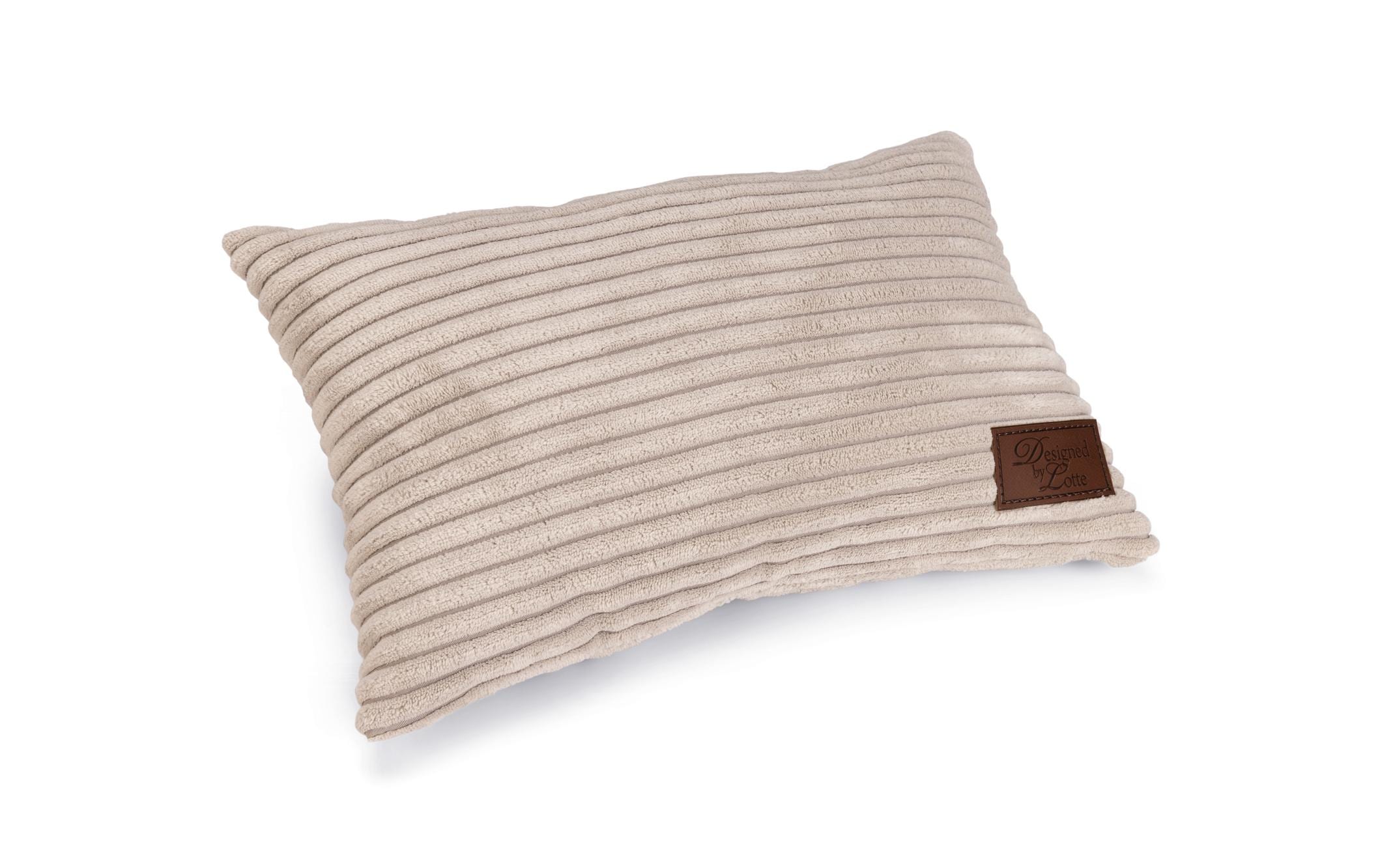 Designed by Lotte Kissen Ribbed Hellgrau 35x23x6cm