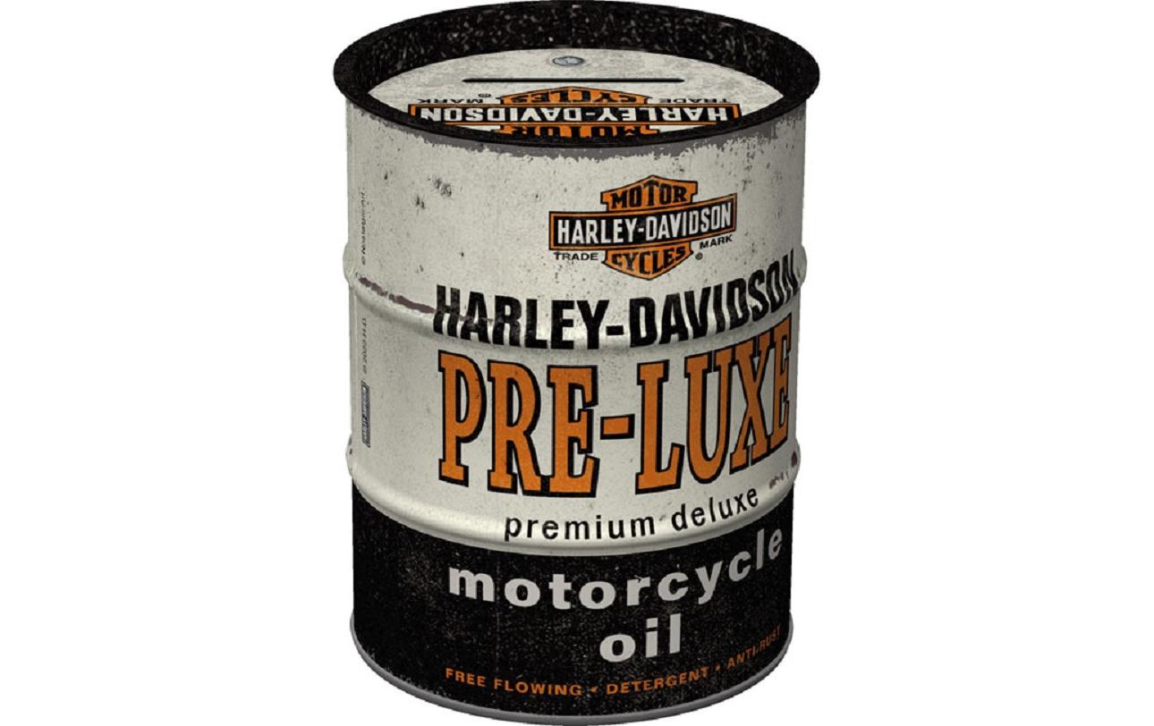 Nostalgic Art Spardose Harley Davidson Metall, 9.3x11.7 cm (DxH)