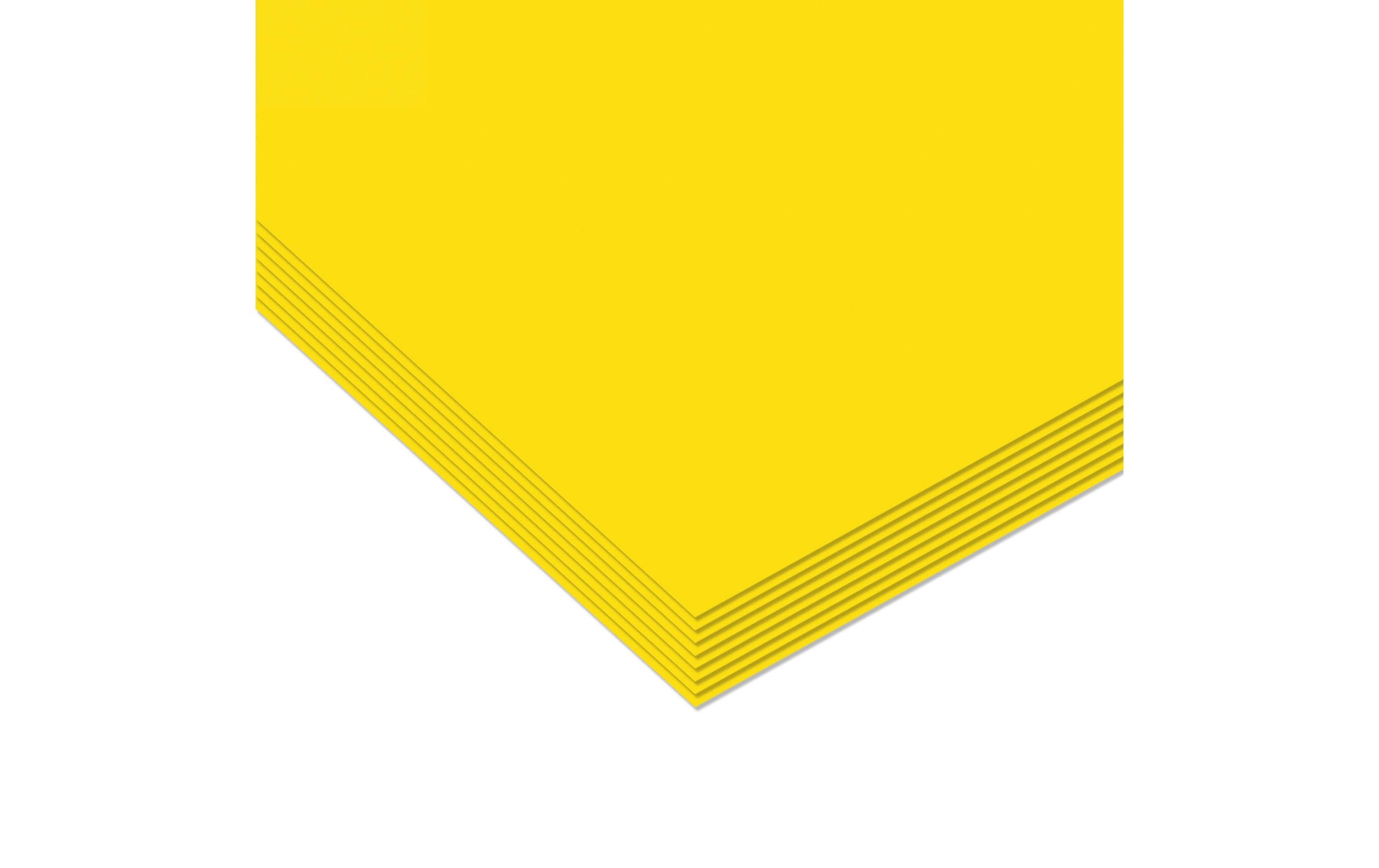 Ursus Transparentpapier Uni, 42g, 25 Bl. 70 x 100 cm, zitronengelb