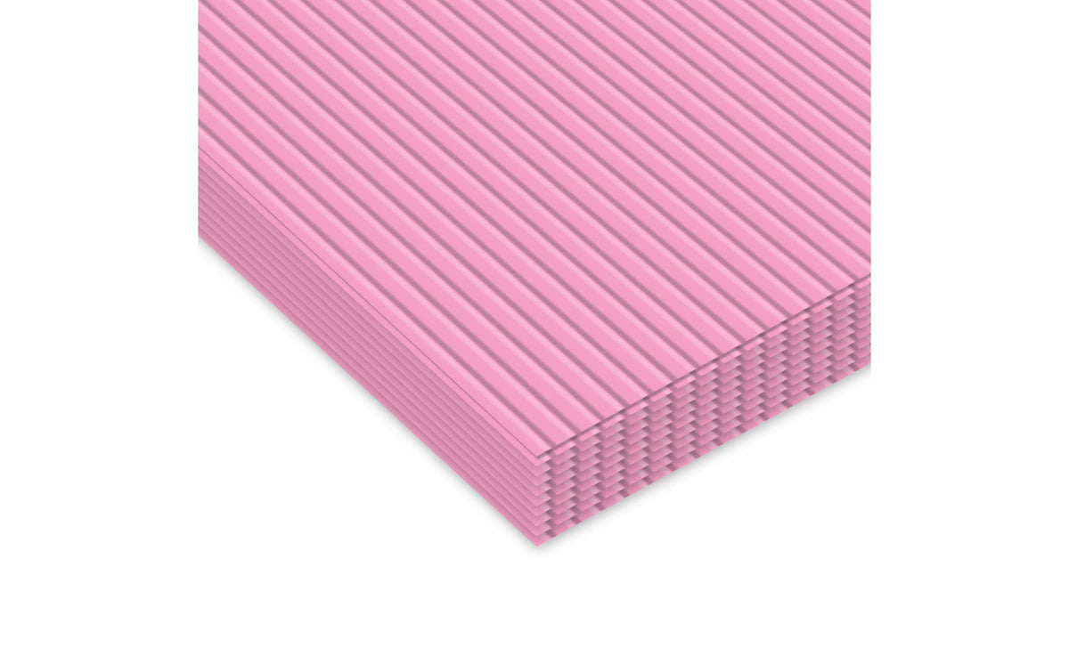 Ursus Wellkarton 260 g, 10 Stück rosa, 50 x 70 cm
