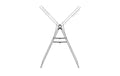Brabantia Wäschetrockner 20m HANGON Metallic Grey