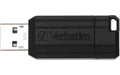 Verbatim PinStripe 8GB, USB2.0 USB 2.0 / 8 MB/s, 2.5 MB/s / schwarz