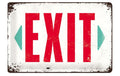 Nostalgic Art Schild Exit Metall, 20x30 cm