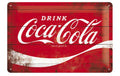 Nostalgic Art Schild Coca-Cola Metall, 20x30 cm
