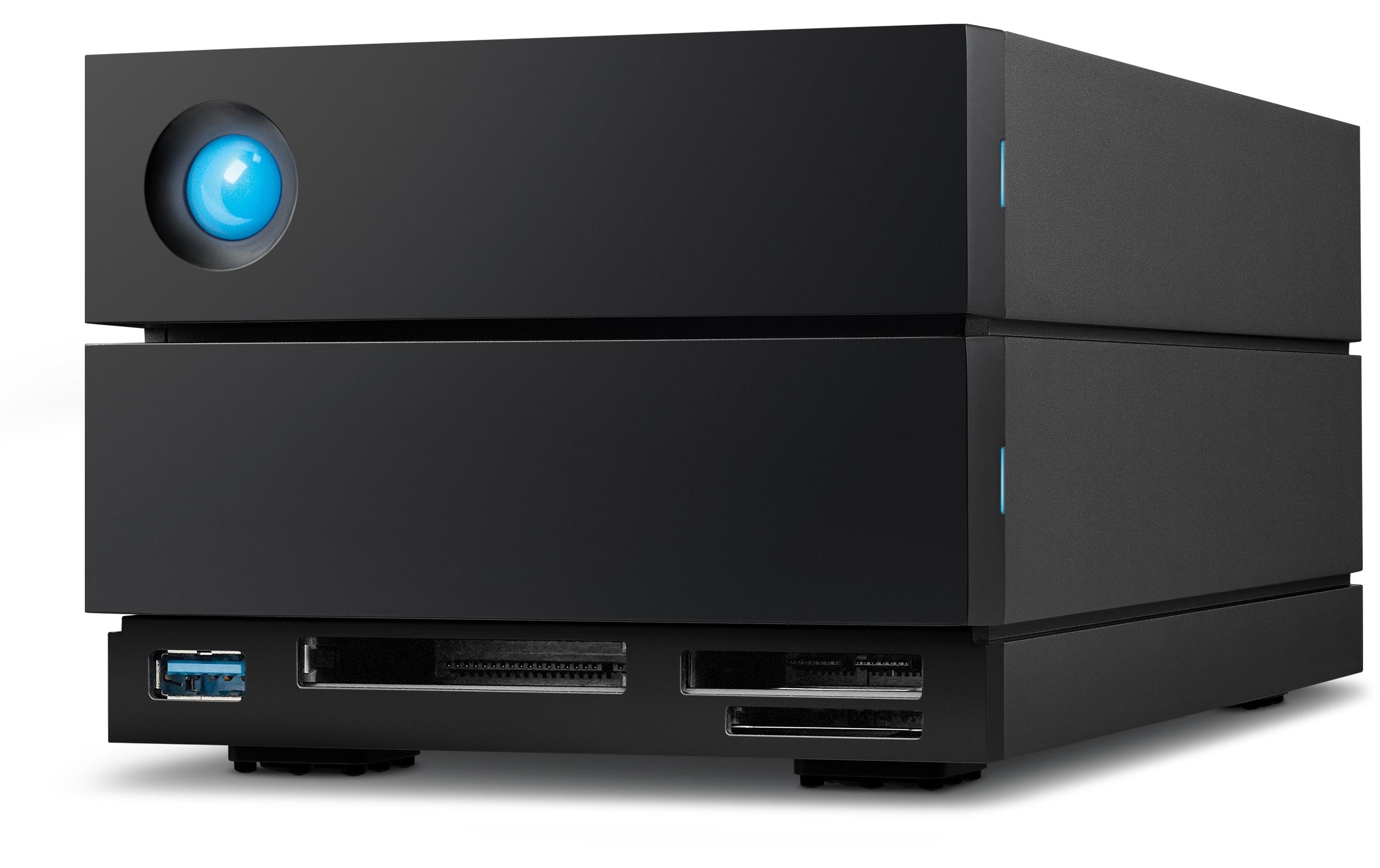 LaCie 2Big Dock Thunderbolt 3 40TB Raid mit 2 Festplatten