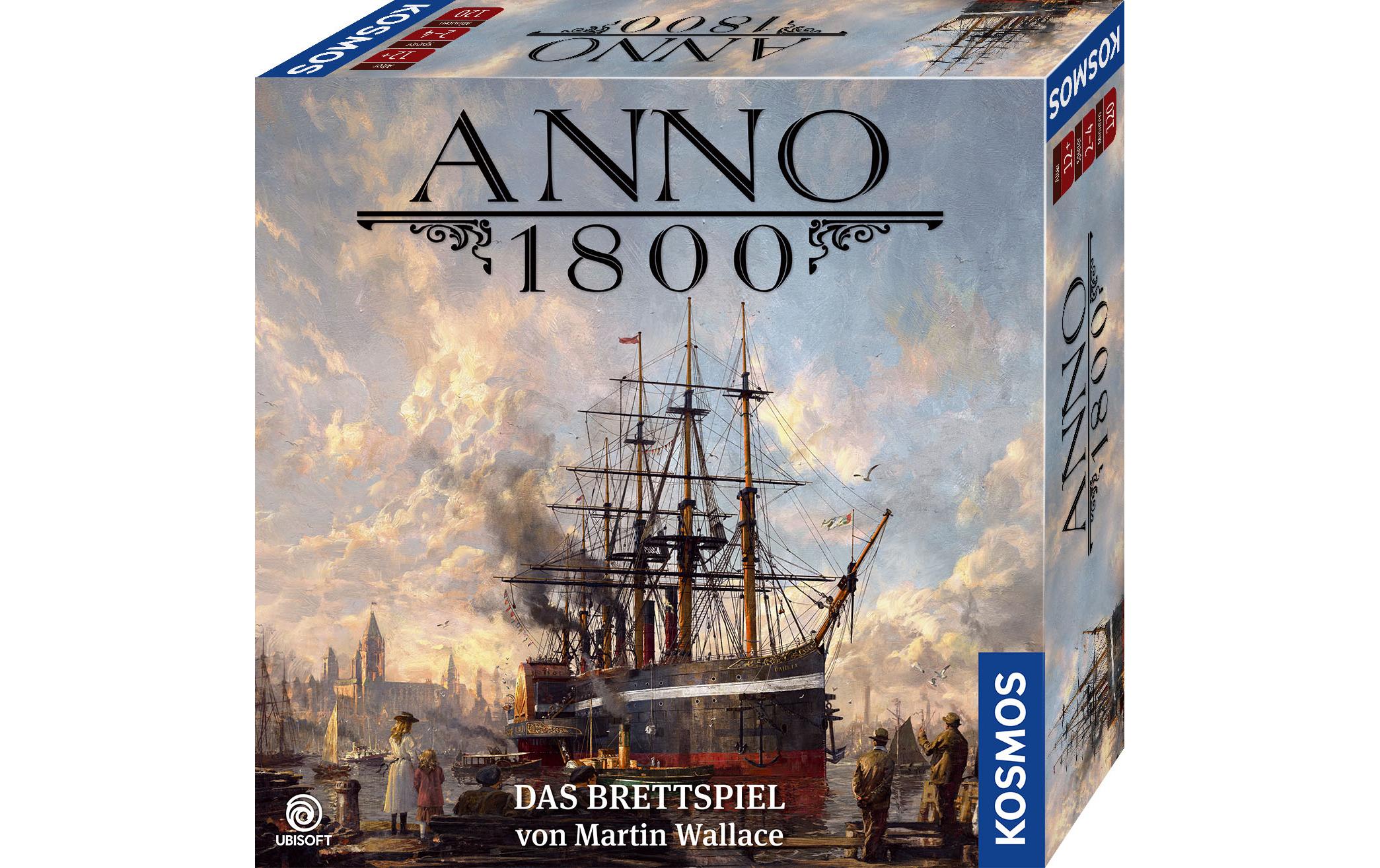 Anno 1800 - Das Brettspiel Alter: 12+, Spieler: 2-4