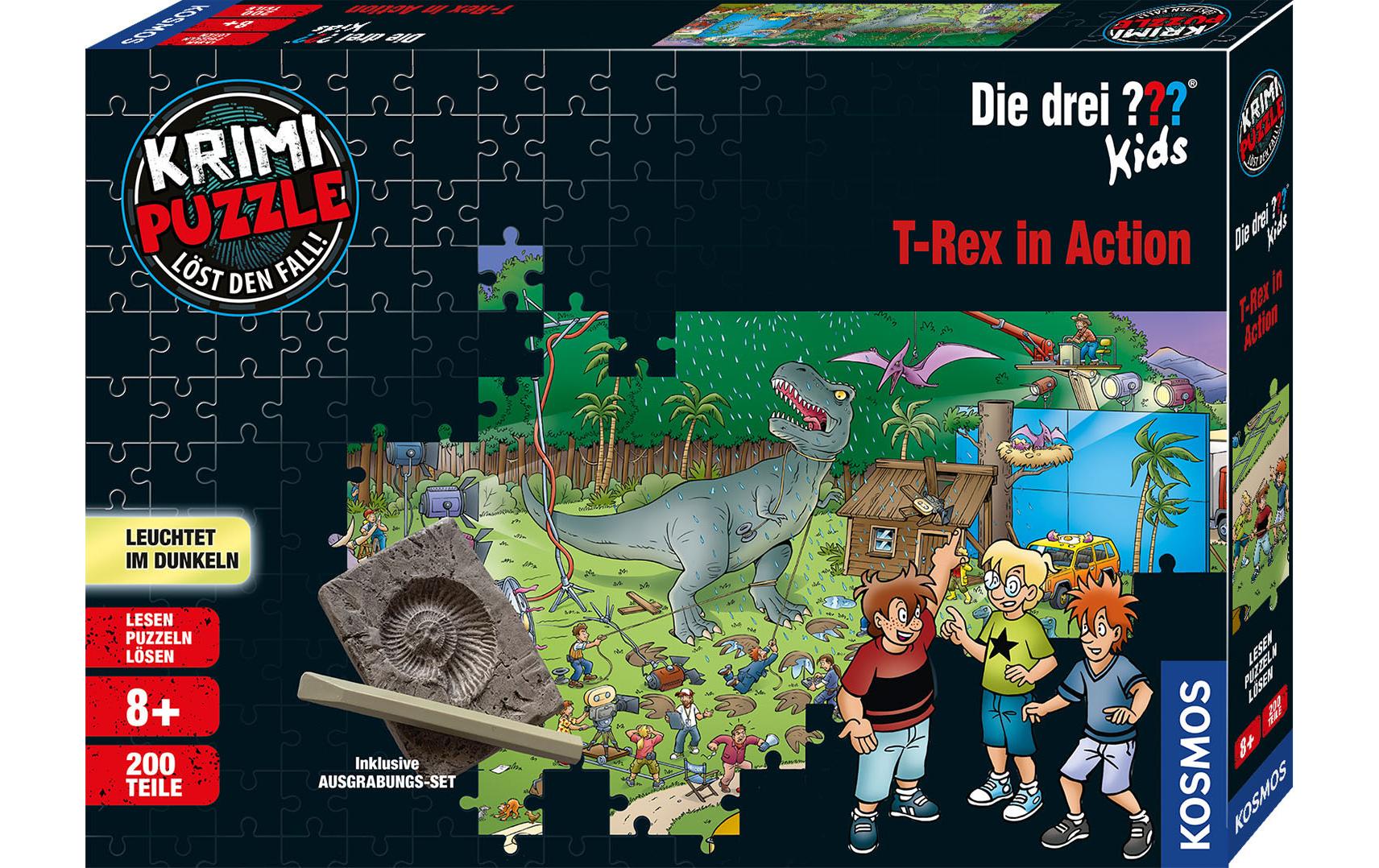 Krimipuzzle: T-Rex in Action Die Drei ???