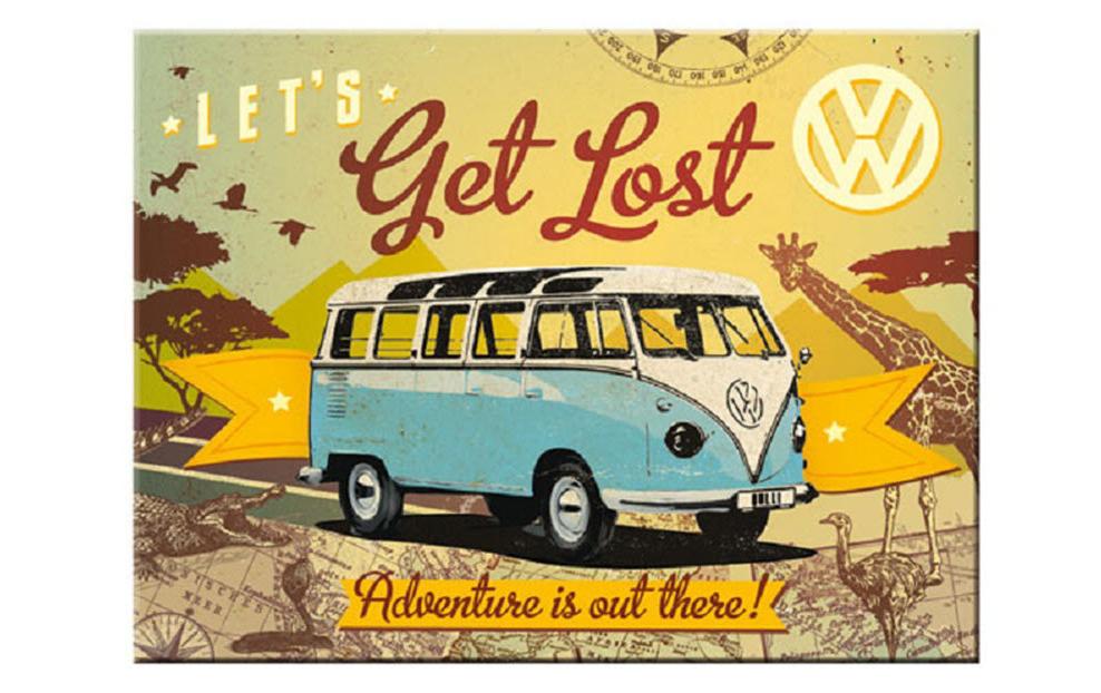 Nostalgic Art Magnet VW Bulli 8x6 cm (BxH), 1 Stück