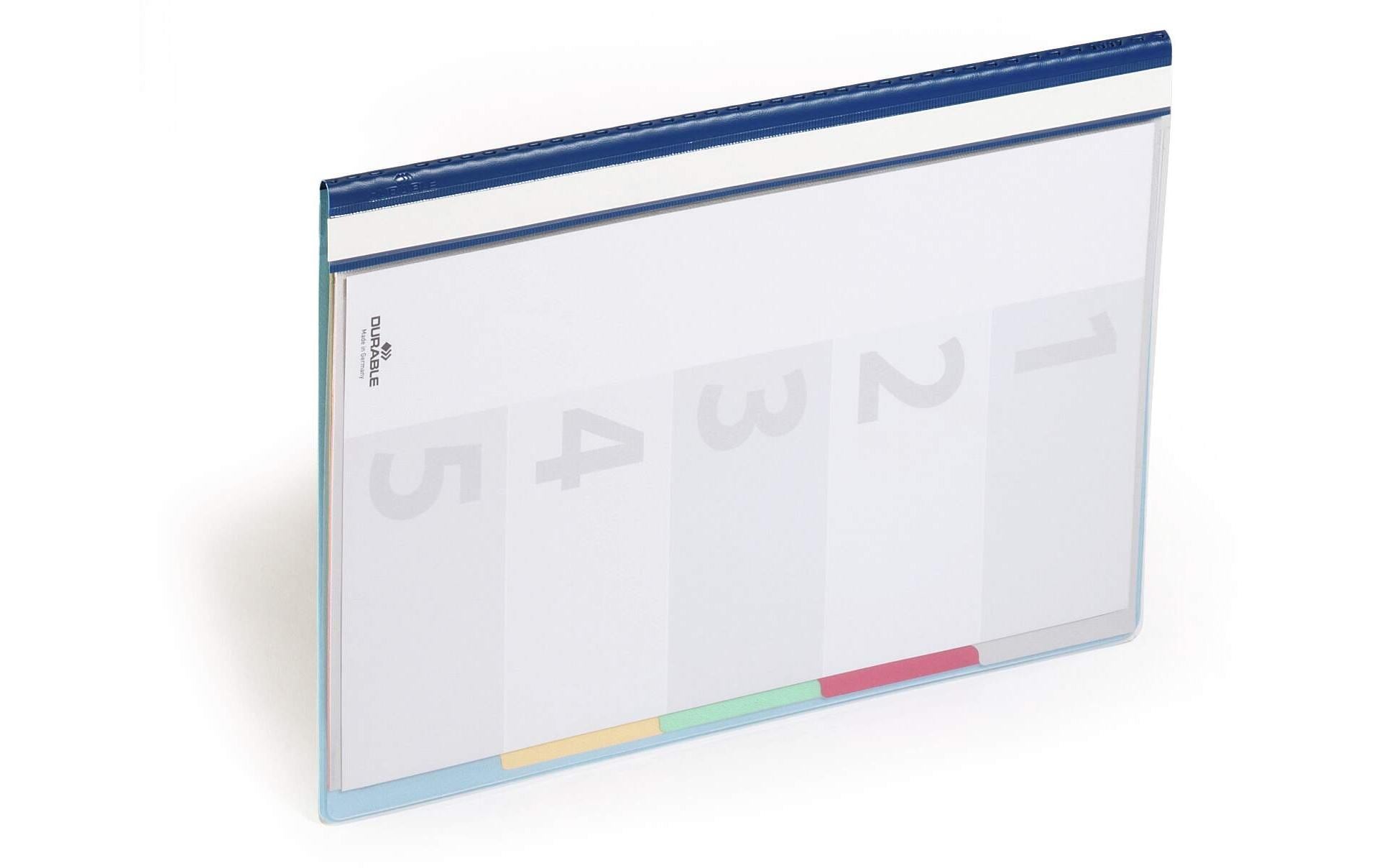 Durable Schnellhefter Divisoflex blau