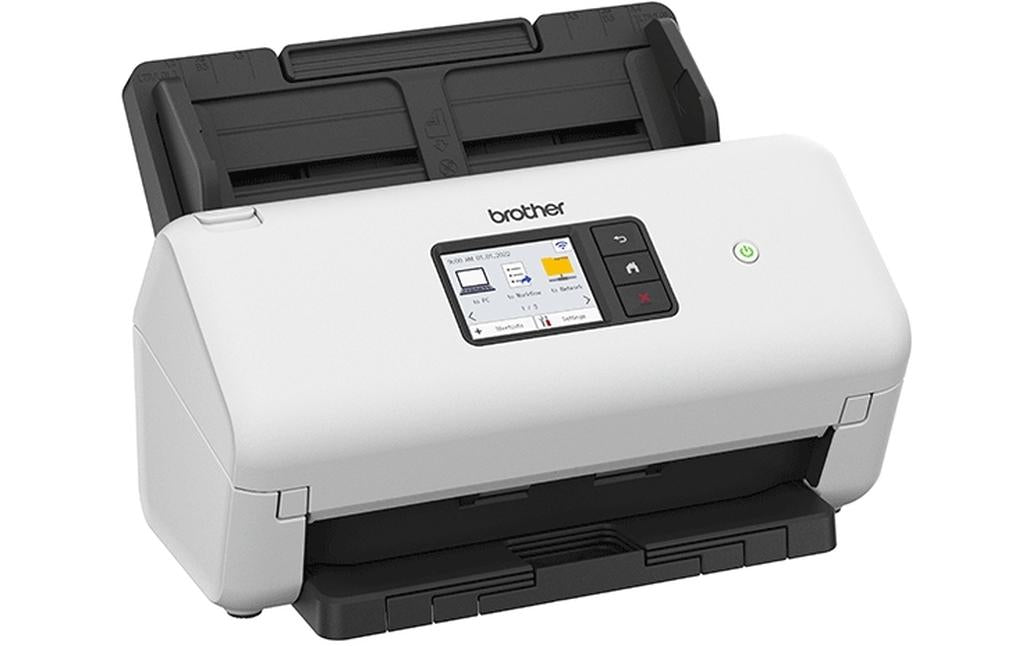 Brother ADS-4500W,  USB,WLAN, LAN ADF für 60 Blatt, Touchscreen,1200x1200 dpi
