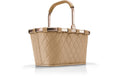 Reisenthel Einkaufskorb carrybag 22 l frame rhombus ginger