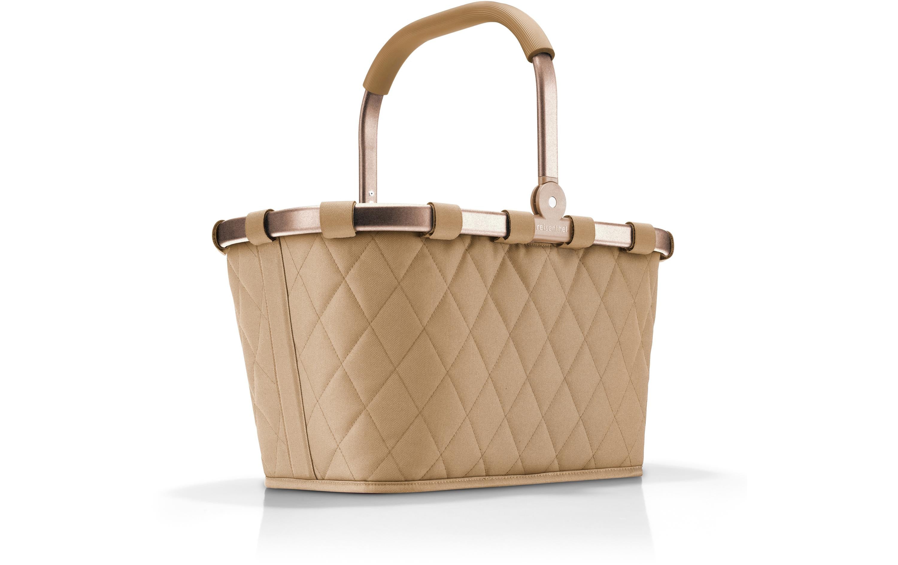 Reisenthel Einkaufskorb carrybag 22 l frame rhombus ginger