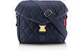 Reisenthel Schultertasche saddle bag M rhombus midnight gold