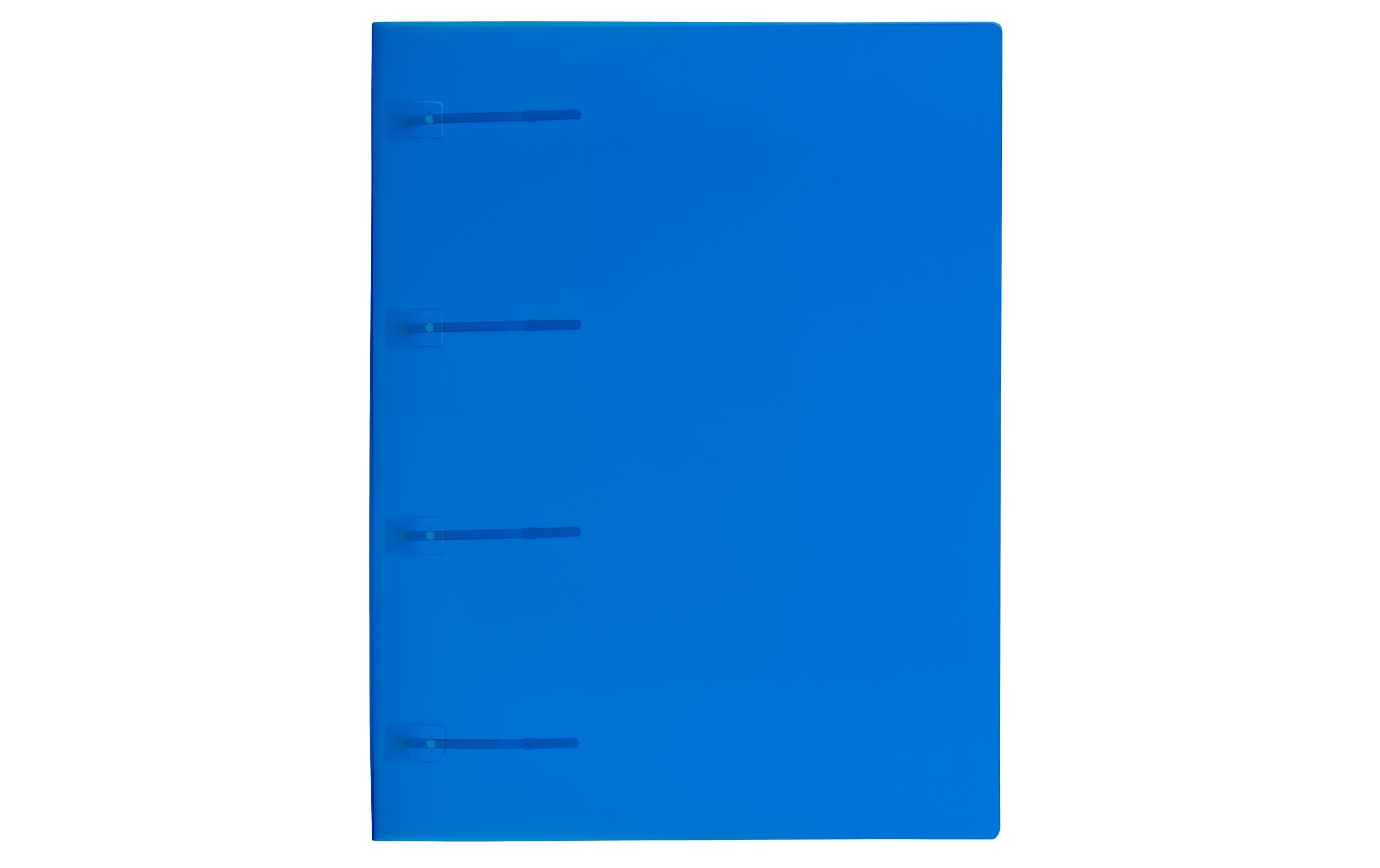 Kolma Schnellhefter Easy A4 XL, blau-transparent