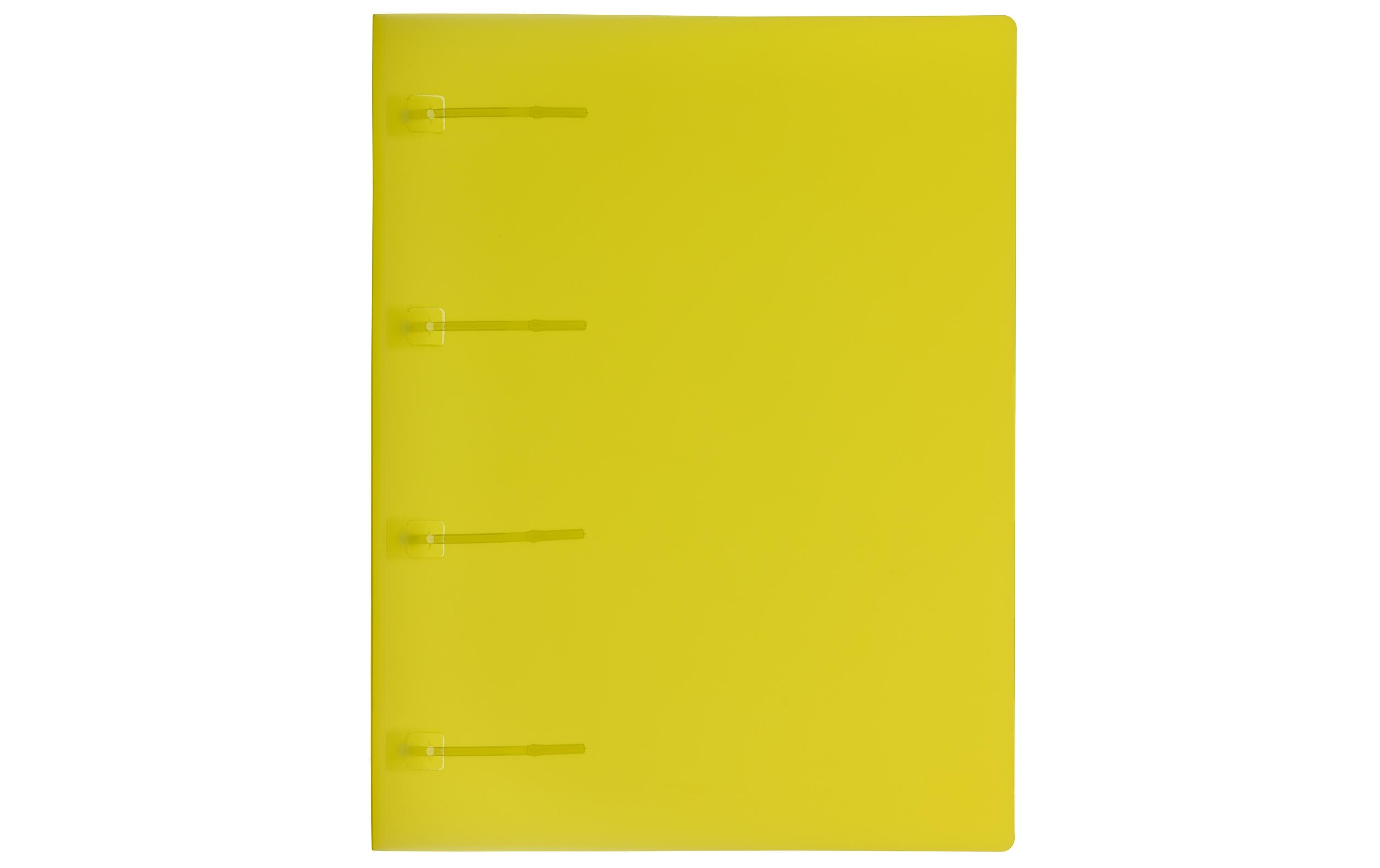 Kolma Schnellhefter Easy A4 XL, gelb-transparent