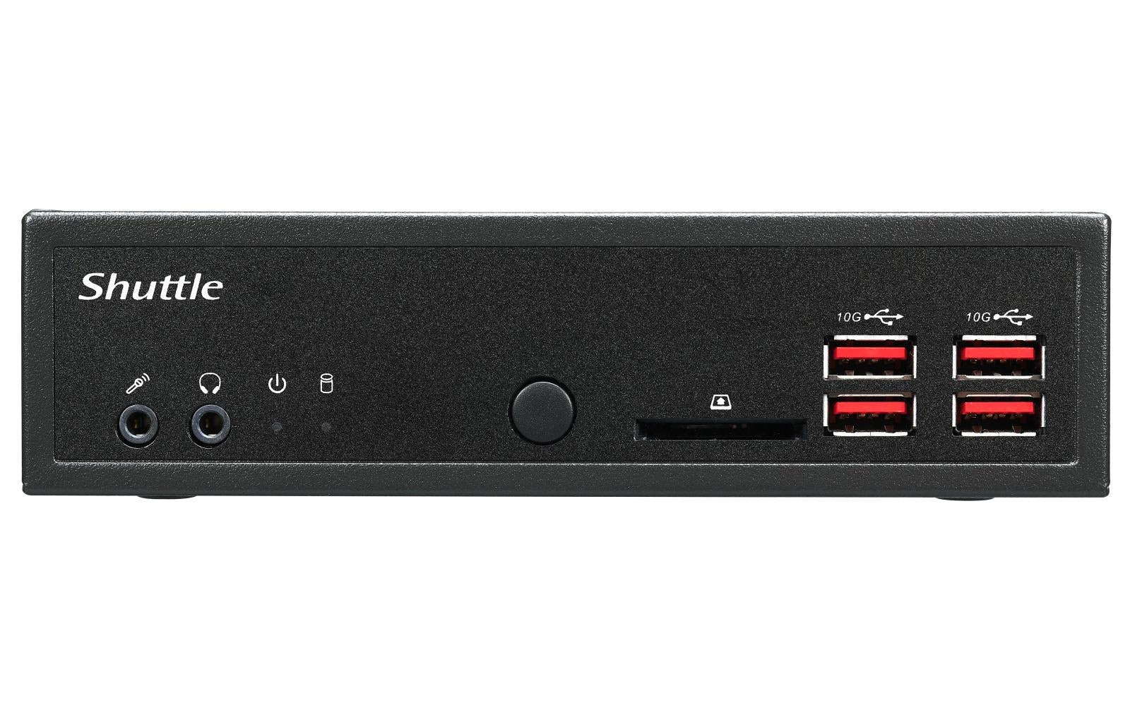 Shuttle Barebone DH32U, schwarz Intel Pentium 7505, 2x DDR4 SO-DIMM 3200