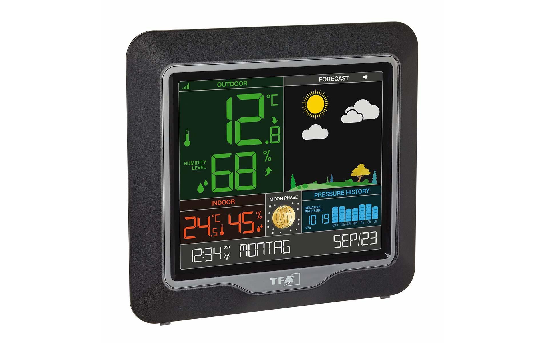 SEASON Funk-Wetterstation ohne Batterie inkl. Sender 30.3221