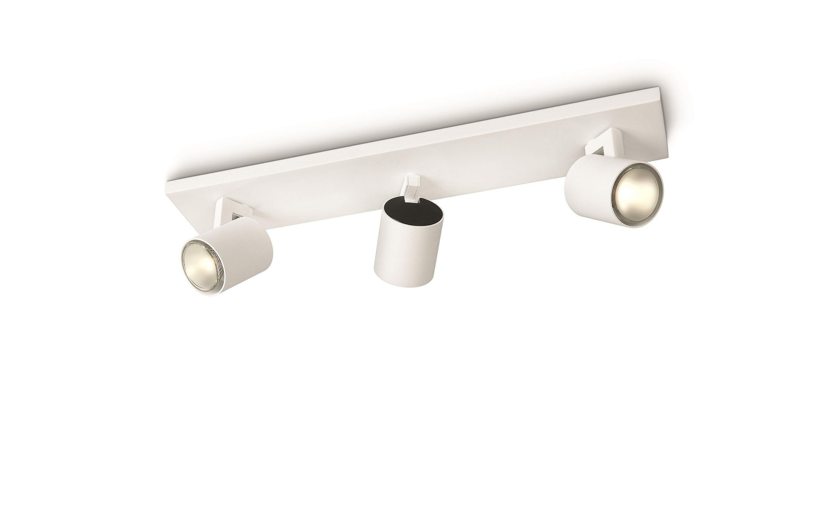 Philips Spot Runner GU10, 3x max. 20W, weiss