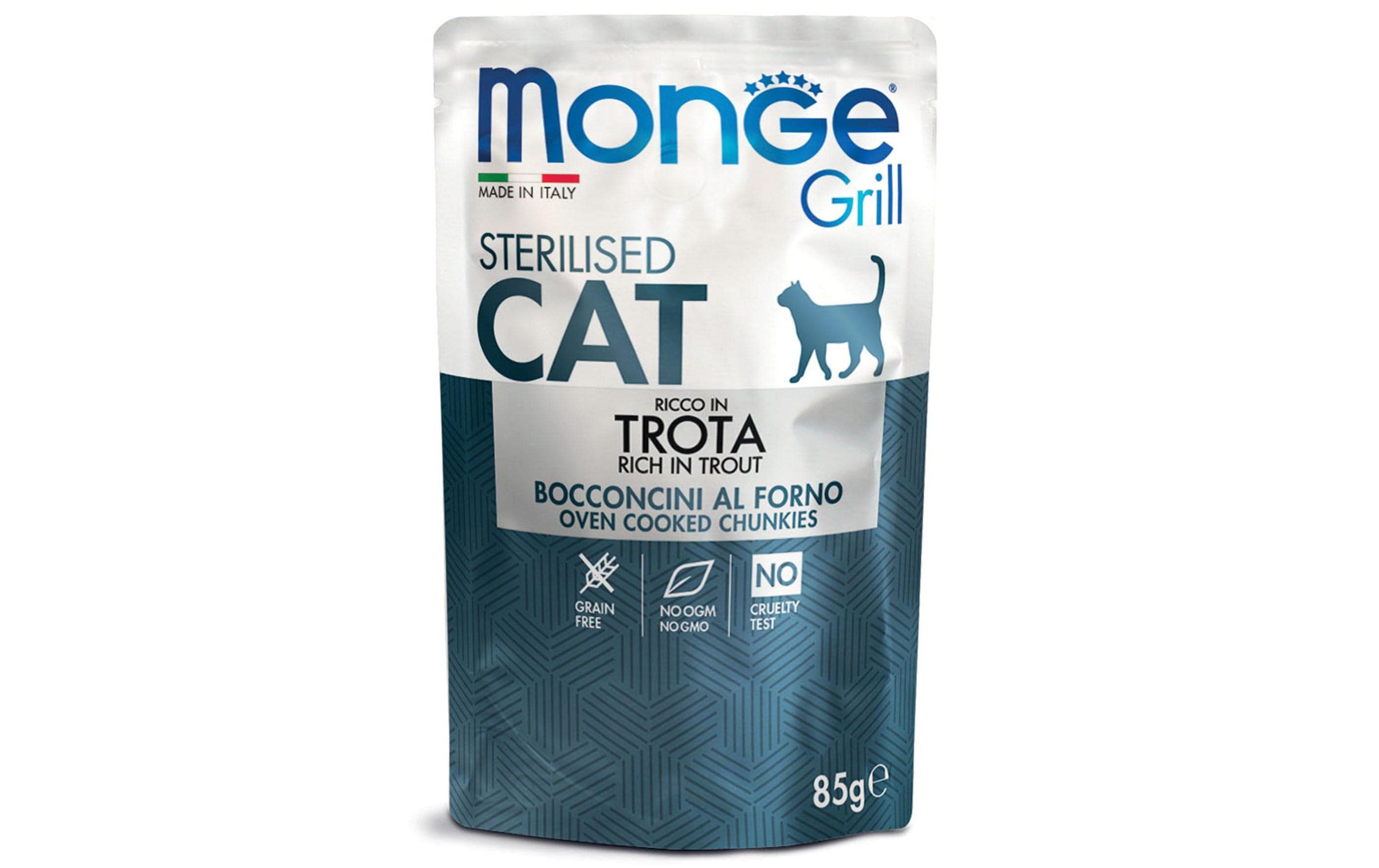 Monge Cat Grill Sterilised Forelle 85g