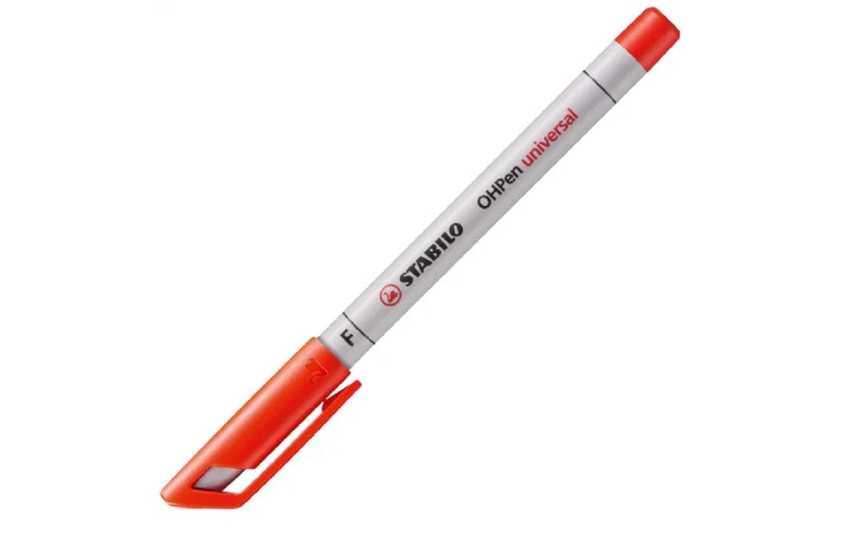STABILO Folienstift OHPen Universal F, 0.7 mm, Rot
