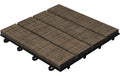 Bodenplatte Klickfliese Tex, braun 6 Stück / Pack (˜ 0,54 m²)