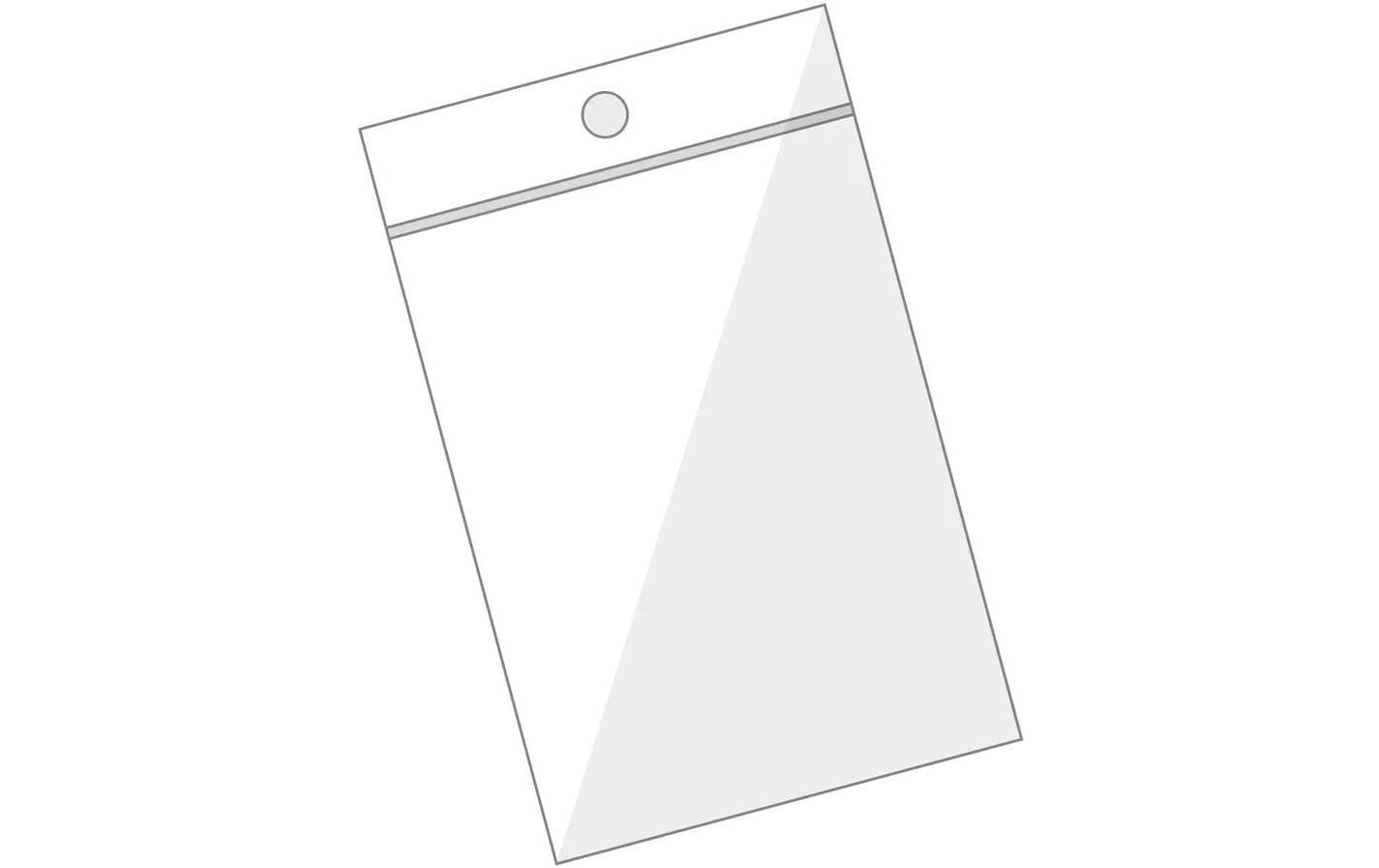 BüroLine Pressverschluss-Beutel, 100 Stk 200 x 250 mm