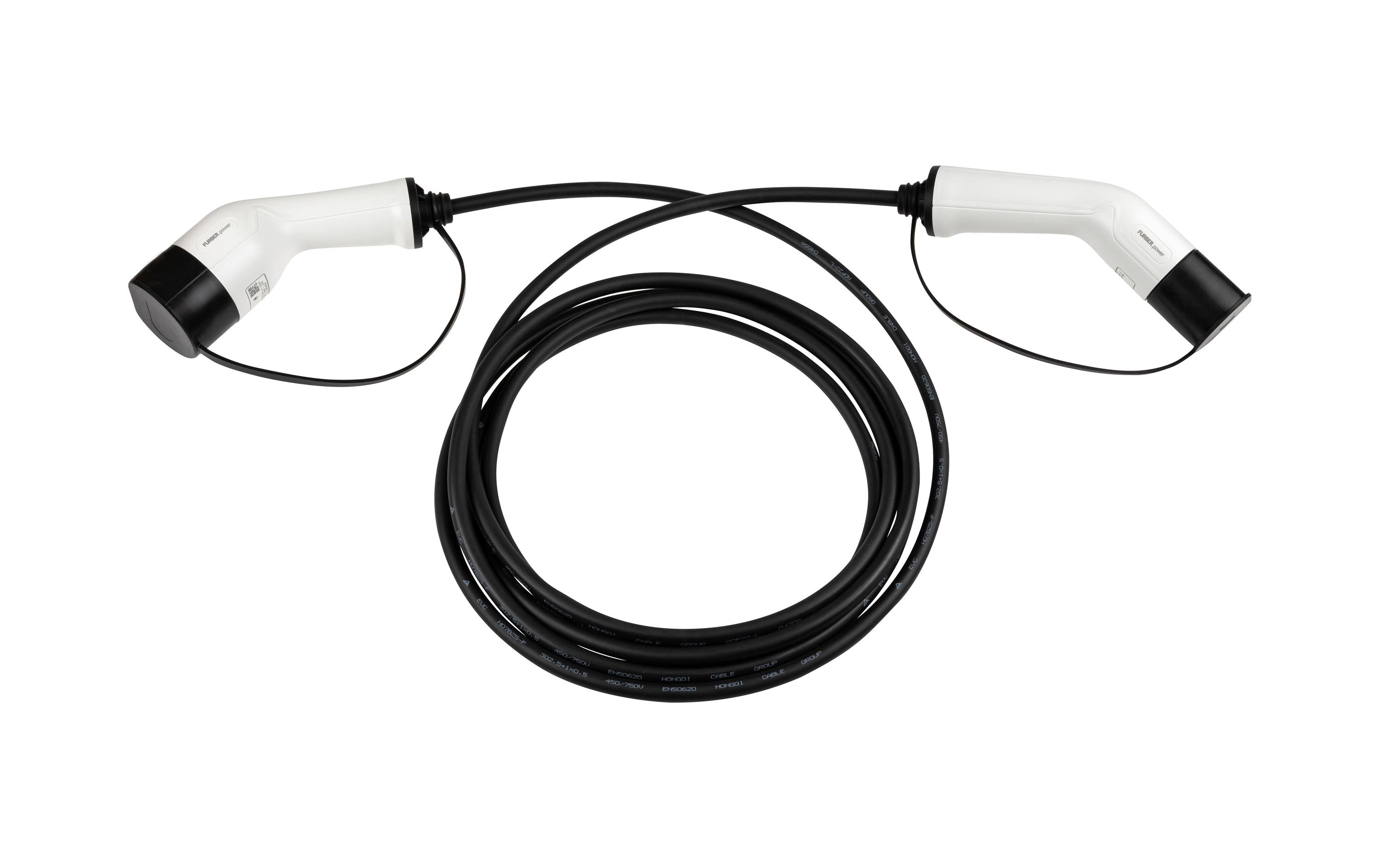 F.power Typ 2 Ladekabel THOR 3.7kW 5m einphasig, 250V, 16A, gerade