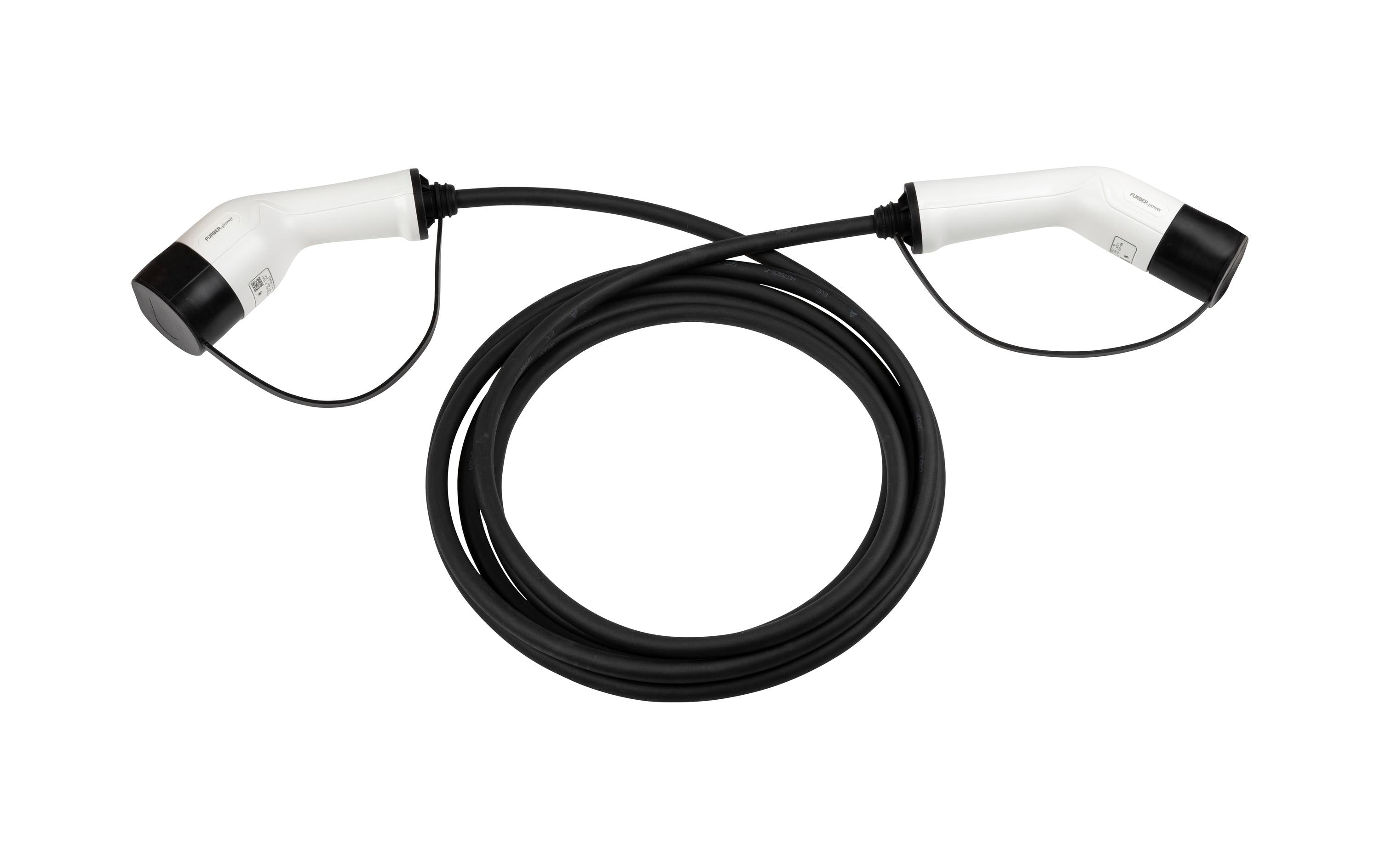 F.power Typ 2 Ladekabel THOR 11kW 5m einphasig, 250V, 16A, gerade