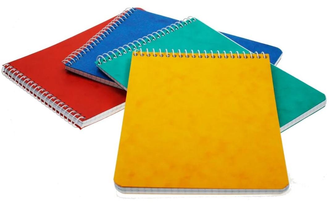 BüroLine Spiralheft Spezialformate 10,1 x 7,6 cm, quer