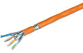 Wirewin Verlegekabel: S/FTP, 250m, orange Cat.7, AWG23, LSOH3, 1000Mhz, Cca s1a d1 a1