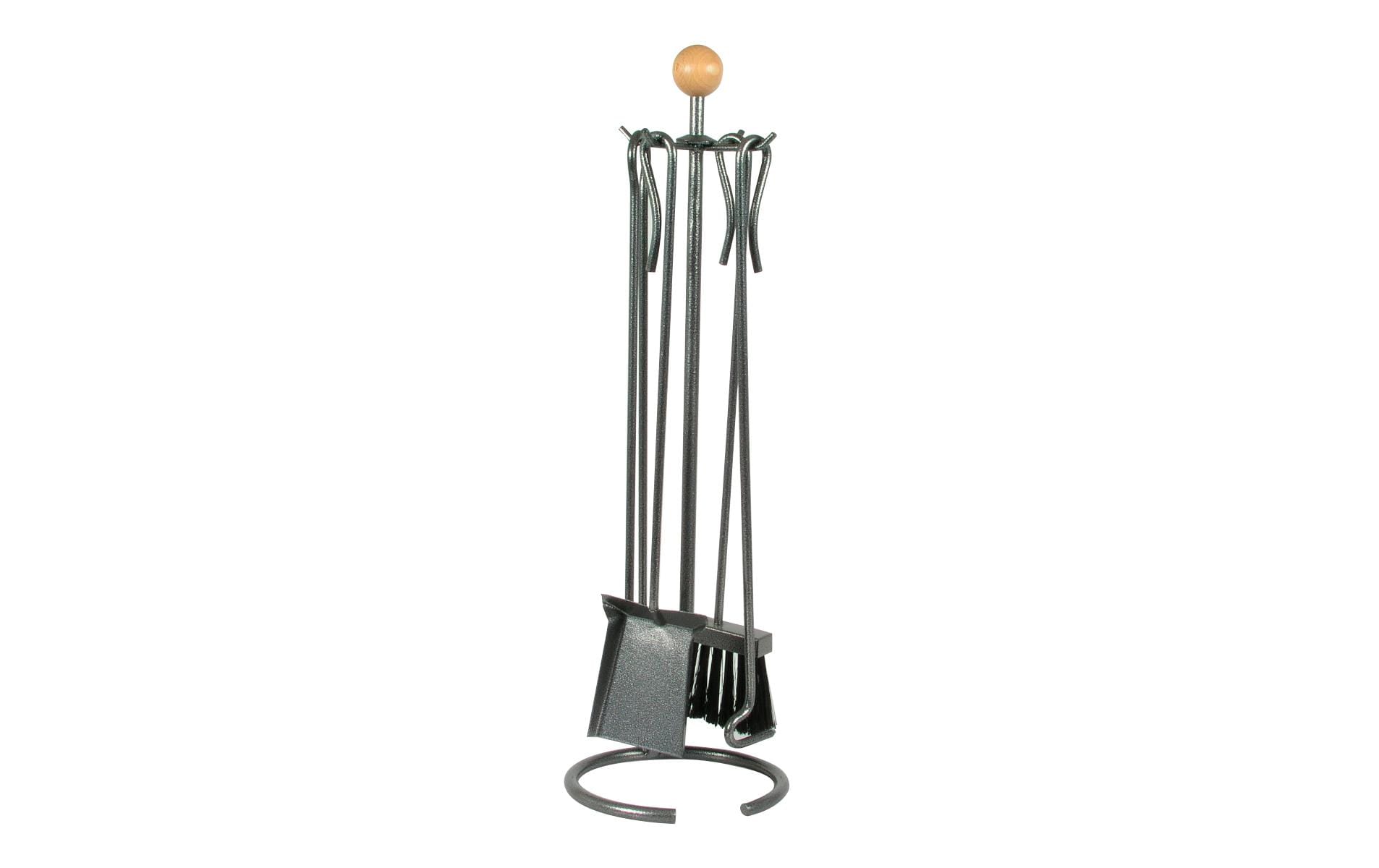 Dekorative Kamingarnitur mit Holzgriff 20 x 20 x 73cm