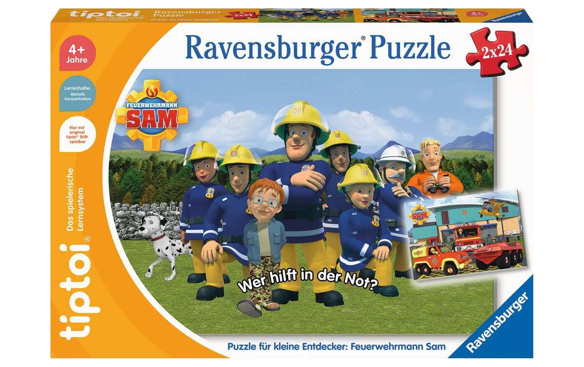 tiptoi Puzzle: Feuerwehrmann Sam Ab 4 Jahre