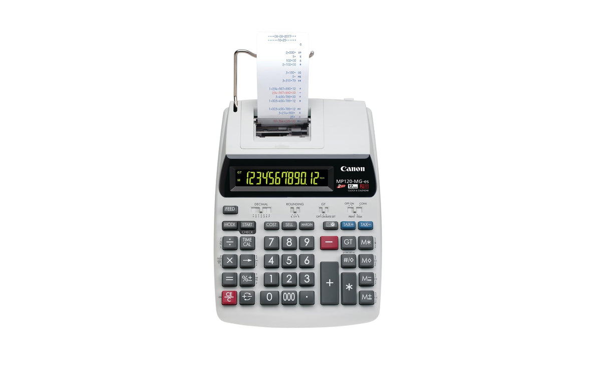 Canon druckender Bürorechner MP120-MG Zweifarbdruck, 12-stelliges Display