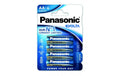 Panasonic Evolta AA-Alkali,1.5 V 1,5 Volt, 4 Stück