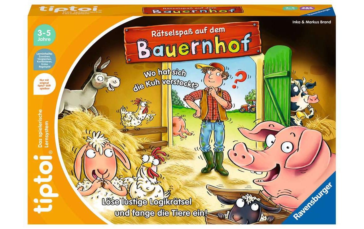 tiptoi Rätselspass auf dem Bauernhof 3-5 Jahre