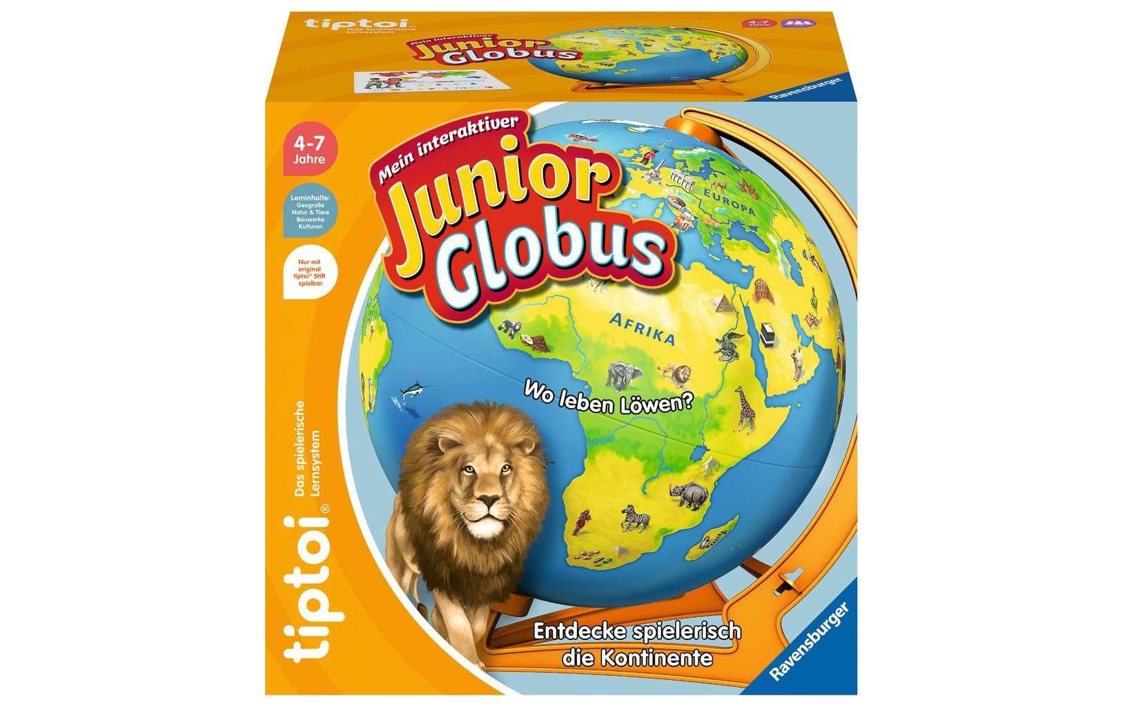 tiptoi Mein interaktiver Junior Globus 4-7 Jahre