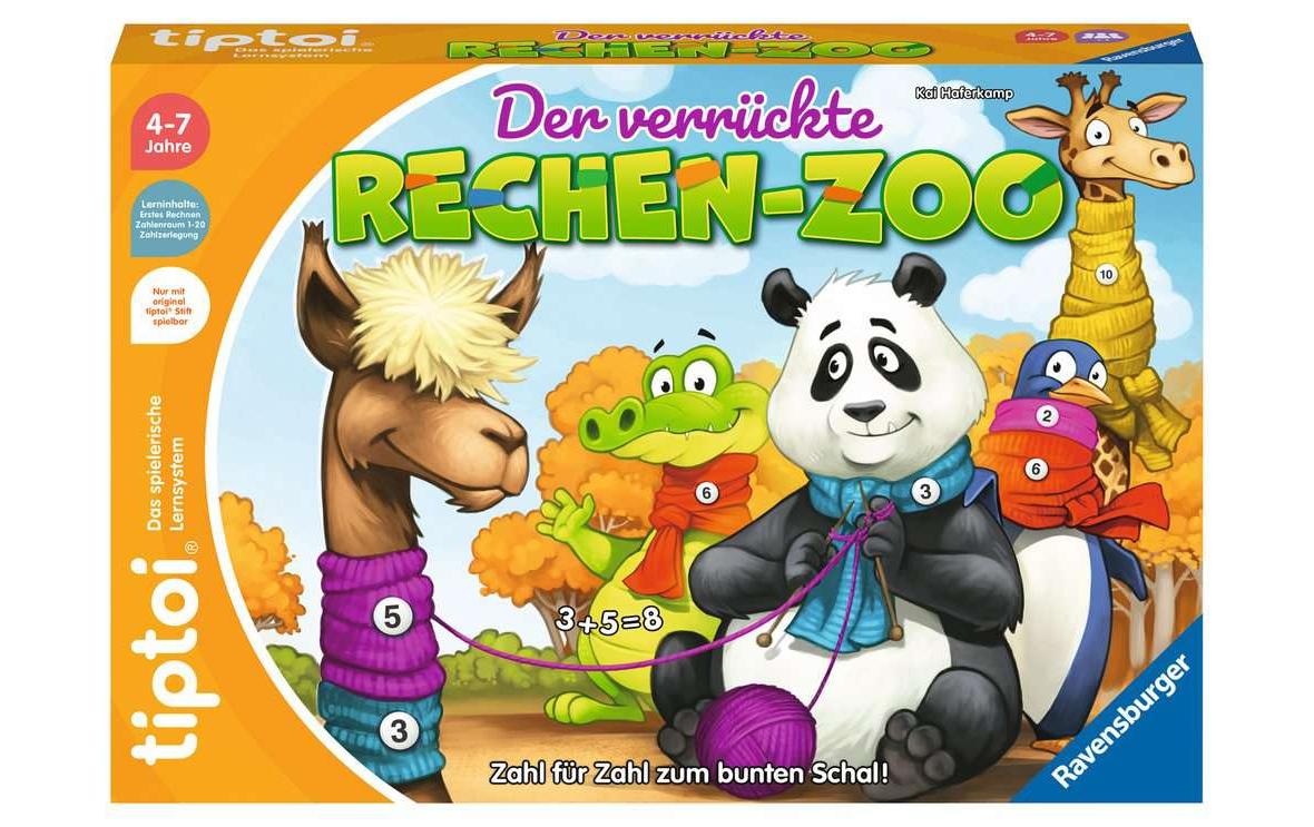 tiptoi Der verrückte Rechen-Zoo 4-7 Jahre