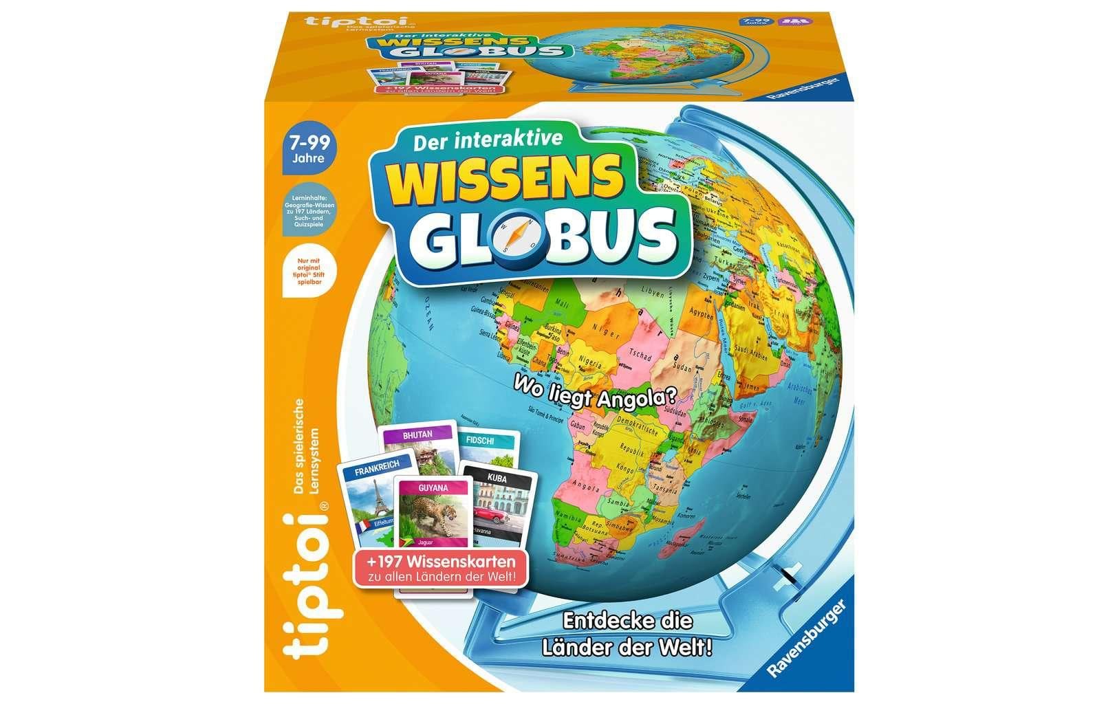 tiptoi Der interaktive Wissens-Globus 7-99 Jahre