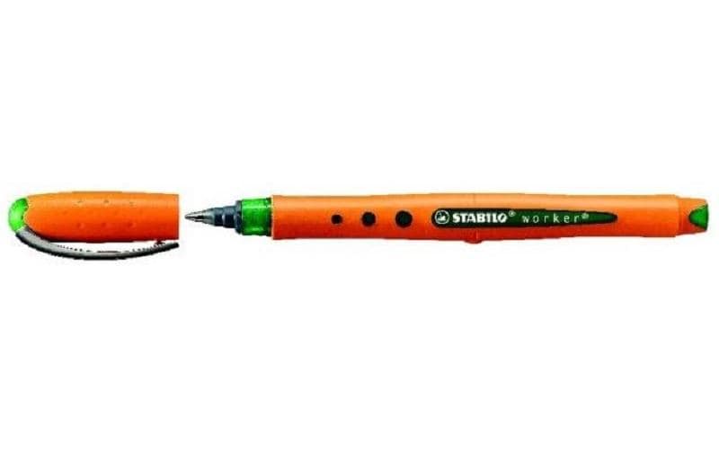 Stabilo Worker Tintenroller grün